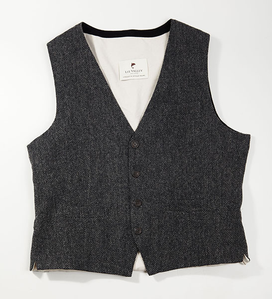 Tweed Vest Durrow Grey